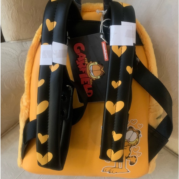 Loungefly x Nickelodeon Garfield & Pooky Plush Backpack Bag Purse NWT - Picture 3 of 16